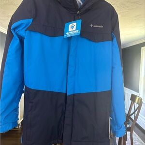 Columbia Kids Two-Tone Blue Puffer Jacket